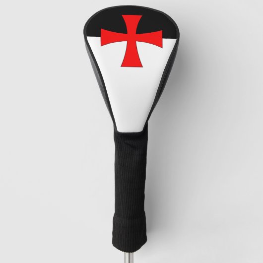 Templer-Schlachtenbanner Golf Headcover (Vorderseite)