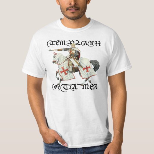 Templer sind mein Leben T-Shirt (Vorderseite)