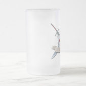 Templer-Tasse Mattglas Bierglas (Mittel)