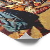 Templer vs. Sarazenen Poster (Ecke)