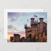 Templerburg Feiertagspostkarte (Vorne/Hinten)