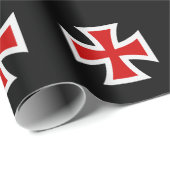 Templerkreuz Geschenkpapier (Rolleneckpunkt)