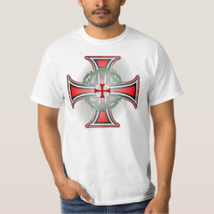 Templerkreuz mit Dornen T-Shirt