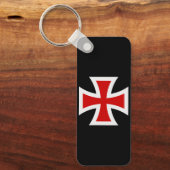 Templerkreuz Schlüsselanhänger (Vorderseite)