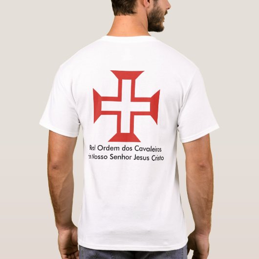 Templerkreuz T-Shirt (Rückseite)