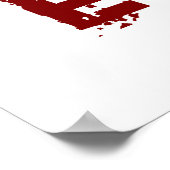 Templerposter Ego Sum Templarii Et Tu? Poster (Ecke)