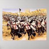 Templerreiterei Poster (Vorne)