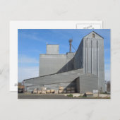 Templeton Füttre and Grain Gebäude Postkarte (Vorne/Hinten)