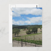 Templeton Weinland Ende Mai Postkarte (Vorne/Hinten)