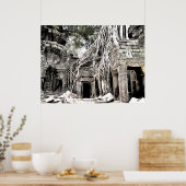 TEMPLO EM ANGKOR TEMPEL BEI ANGKOR POSTER (Küche)