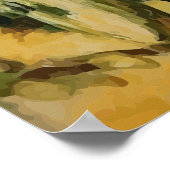 Tempo, Automobil gegen Dampflokomotive Poster (Ecke)