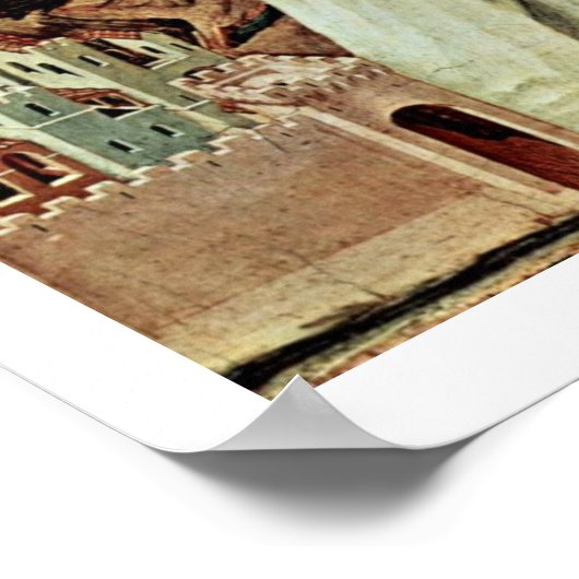 Tempo Christi auf dem Berg Poster (Ecke)