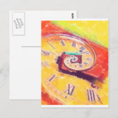 Tempo contínuo postkarte (Vorne/Hinten)