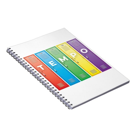 TEMPO-Notebook Notizblock (Rechte Seite)