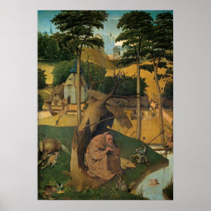 Tempo von Saint Anthony, von Bosch Poster