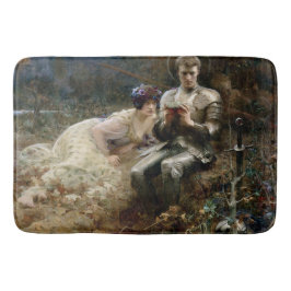 Tempo von Sir Percival (mittelalterlicher Ritter) Badematte