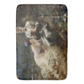 Tempo von Sir Percival (mittelalterlicher Ritter) Badematte (Vorderseite Vertikal)