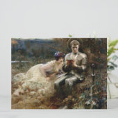 Tempo von Sir Percival (mittelalterlicher Ritter) Karte (Stehend Vorderseite)