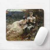 Tempo von Sir Percival (mittelalterlicher Ritter) Mousepad (Mit Mouse)