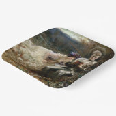 Tempo von Sir Percival (mittelalterlicher Ritter) Pappteller (Gewinkelt)