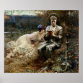 Tempo von Sir Percival (mittelalterlicher Ritter) Poster (Vorne)