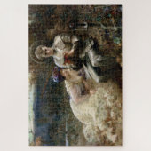 Tempo von Sir Percival (mittelalterlicher Ritter) Puzzle (Vertikal)