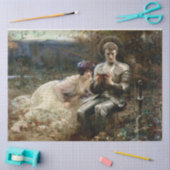 Tempo von Sir Percival (mittelalterlicher Ritter) Seidenpapier (Basteln)