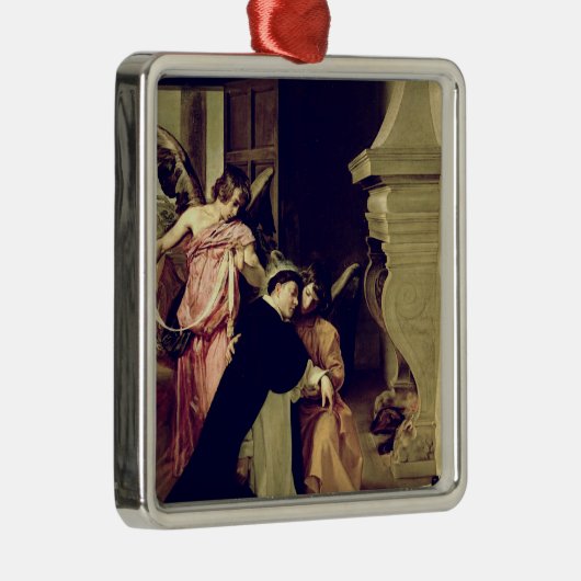Tempo von St. Thomas Aquinas Silbernes Ornament (Rechts)