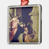 Tempo von St. Thomas Aquinas Silbernes Ornament (Links)