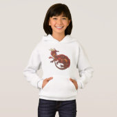 ‚Temporal Amber‘ Hoodie (Vorne ganz)