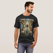 Temporal Shift – Time Drift Streetwear T-Shirt (Vorne ganz)