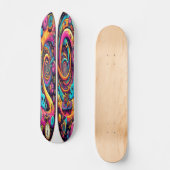 Temporale Reise Skateboard (Vorderseite)
