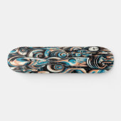 "Temporale Visionen" Skateboard (Horizontal)