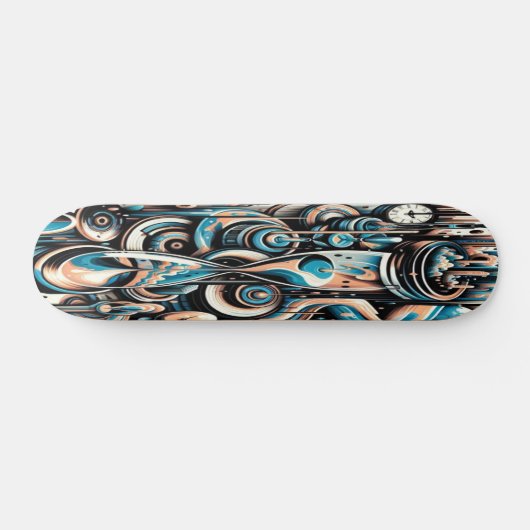 "Temporale Visionen" Skateboard (Horizontal)