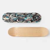 "Temporale Visionen" Skateboard (Horizontal)