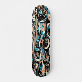 "Temporale Visionen" Skateboard