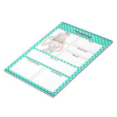 Tempotherapie für gesegnete Pinup-Krankenschwester Notizblock (angewinkelt)