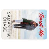 Tempt Me Book Cover Magnet (Horizontal)