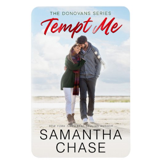 Tempt Me Book Cover Magnet (Vertikal)