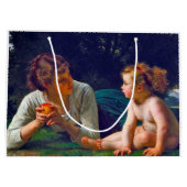 Temptation, Bouguereau Große Geschenktüte (Rückseite)