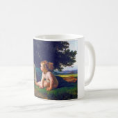 Temptation, Bouguereau Kaffeetasse (VorderseiteRechts)
