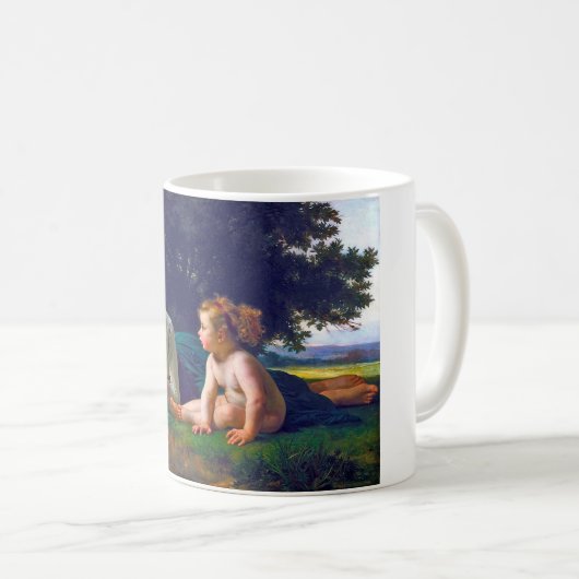 Temptation, Bouguereau Kaffeetasse (VorderseiteRechts)