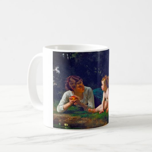Temptation, Bouguereau Kaffeetasse (Vorderseite Links)