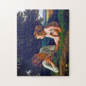 Temptation, Bouguereau Puzzle (Vertikal)