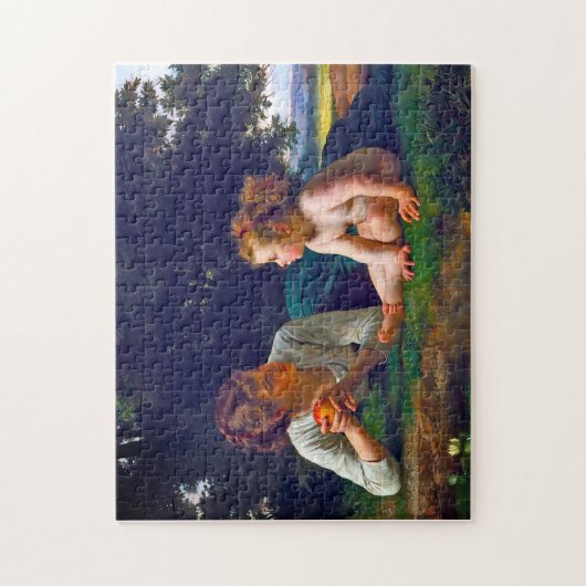 Temptation, Bouguereau Puzzle (Vertikal)