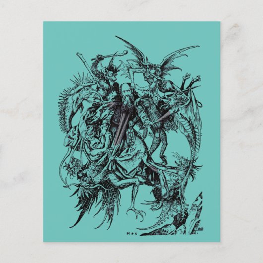 Temptation des Heiligen Anthony des Großen (Vorderseite)