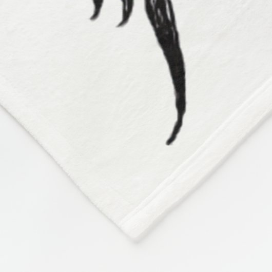 Temptation des Heiligen Anthony des Großen Fleecedecke (Ecke)