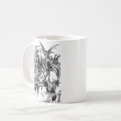 Temptation des Heiligen Anthony des Großen Kaffeetasse (Vorderseite Links)