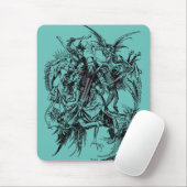 Temptation des Heiligen Anthony des Großen Mousepad (Mit Mouse)
