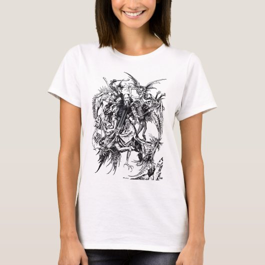 Temptation des Heiligen Anthony des Großen T-Shirt (Vorderseite)